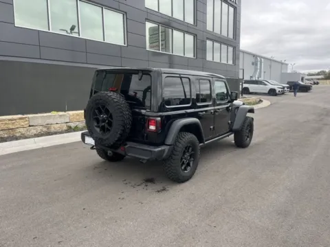 Another view of 2024 Jeep Wrangler Willys for sale in Platte City, MO at Airport Chrysler Dodge Jeep Ram