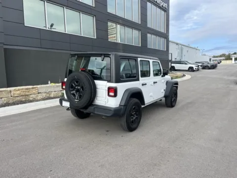 Another view of 2024 Jeep Wrangler Sport for sale in Platte City, MO at Airport Chrysler Dodge Jeep Ram
