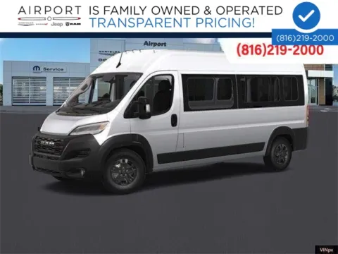 Silver 2024 Ram ProMaster 2500 Window Van High Roof for sale in Platte City, MO
