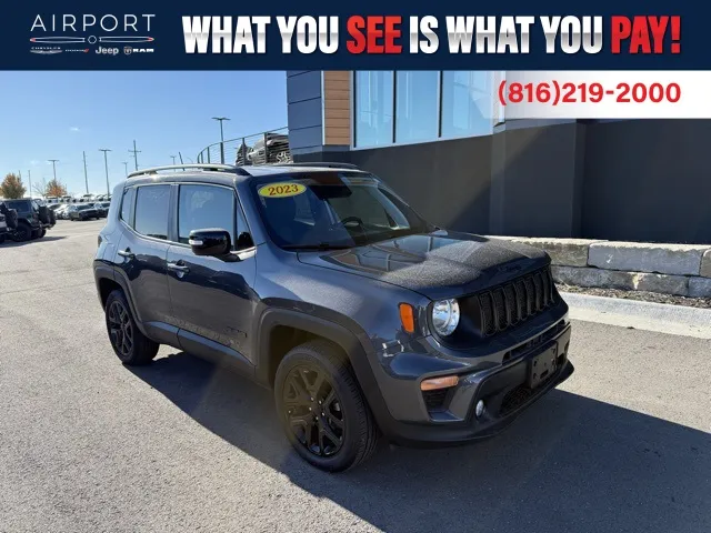 Gray 2023 Jeep Renegade Altitude for sale in Platte City, MO