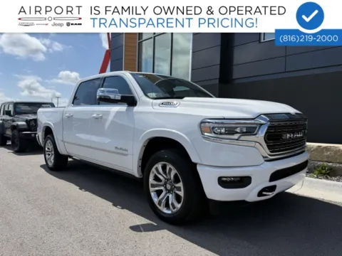 White 2023 Ram 1500 Limited for sale in Platte City, MO