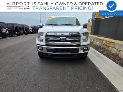 White 2017 Ford F-150 Lariat for sale in Platte City, MO
