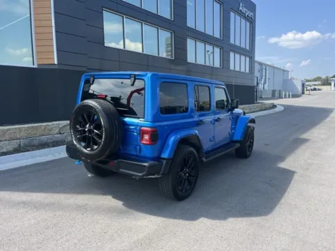Another view of 2022 Jeep Wrangler Unlimited Sahara 4xe for sale in Platte City, MO at Airport Chrysler Dodge Jeep Ram