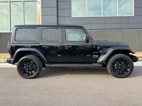 Photos of 2022 Jeep Wrangler Unlimited Sahara 4xe for sale in Platte City, MO at Airport Chrysler Dodge Jeep Ram