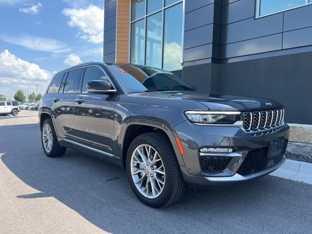 Gray 2022 Jeep Grand Cherokee Summit for sale in Platte City, MO
