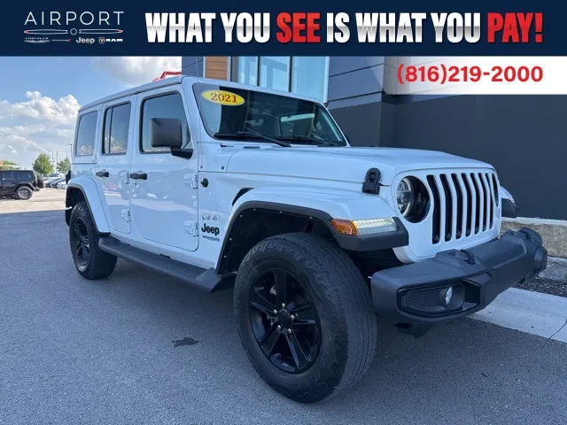 2021 Jeep Wrangler Unlimited Sahara Altitude for sale in Platte City, MO