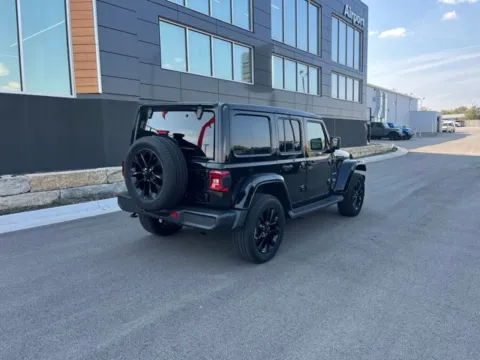 Another view of 2021 Jeep Wrangler Unlimited Sahara 4xe for sale in Platte City, MO at Airport Chrysler Dodge Jeep Ram