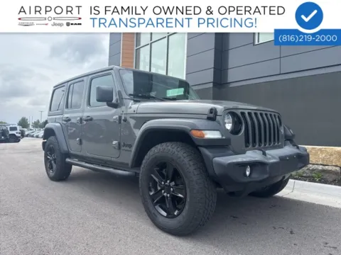 Gray 2021 Jeep Wrangler Unlimited Sport Altitude for sale in Platte City, MO