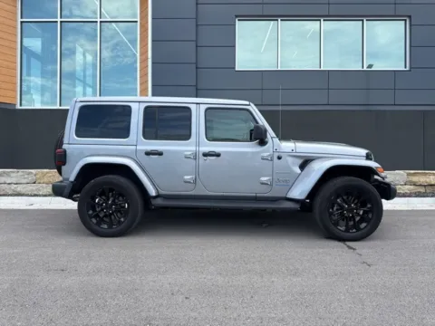 Photos of 2021 Jeep Wrangler Unlimited Sahara 4xe for sale in Platte City, MO at Airport Chrysler Dodge Jeep Ram