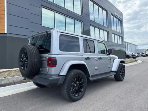 Another view of 2021 Jeep Wrangler Unlimited Sahara 4xe for sale in Platte City, MO at Airport Chrysler Dodge Jeep Ram