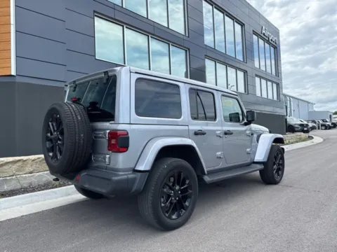 Another view of 2021 Jeep Wrangler Unlimited Sahara 4xe for sale in Platte City, MO at Airport Chrysler Dodge Jeep Ram