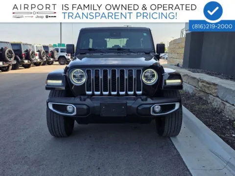 Black 2021 Jeep Wrangler Unlimited Sahara 4xe for sale in Platte City, MO