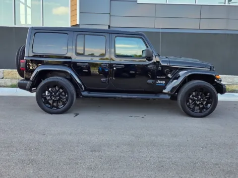Another view of 2021 Jeep Wrangler Unlimited Sahara 4xe for sale in Platte City, MO at Airport Chrysler Dodge Jeep Ram