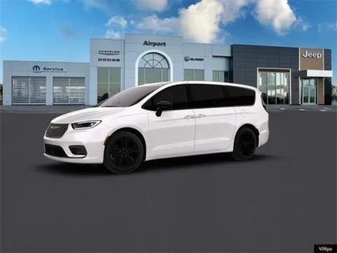 Photos of 2026 Chrysler Pacifica Select for sale in Platte City, MO at Airport Chrysler Dodge Jeep Ram