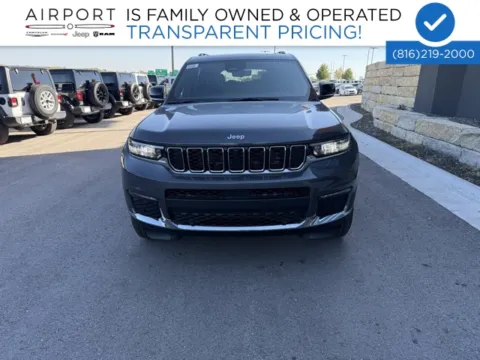 Gray 2025 Jeep Grand Cherokee L Limited for sale in Platte City, MO