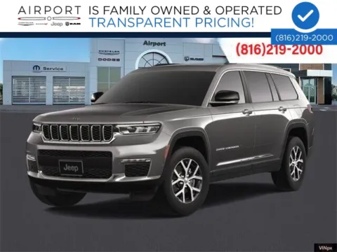 Gray 2025 Jeep Grand Cherokee L Limited for sale in Platte City, MO