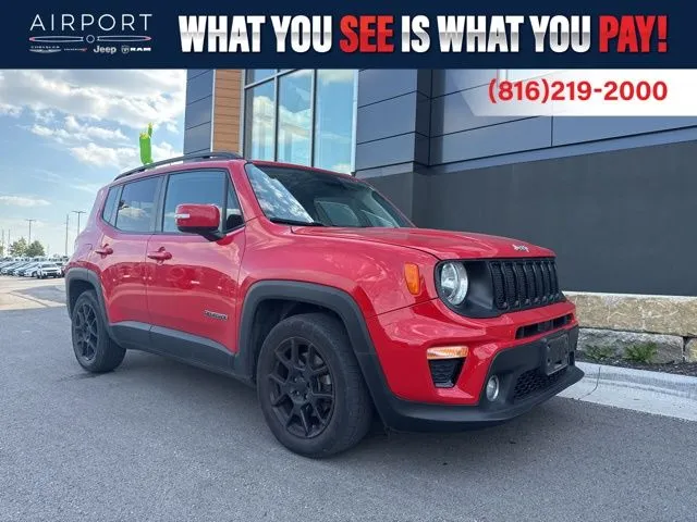 Red 2020 Jeep Renegade Altitude for sale in Platte City, MO