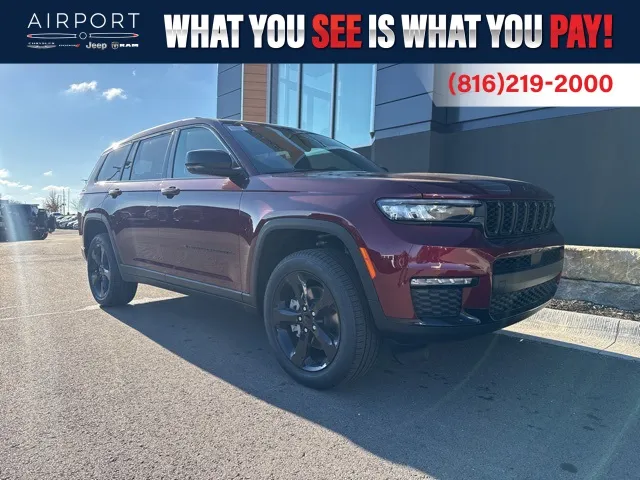 Red 2025 Jeep Grand Cherokee L Limited for sale in Platte City, MO