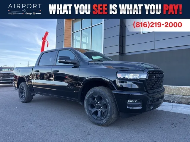 Black 2026 Ram 1500 Big Horn/Lone Star for sale in Platte City, MO
