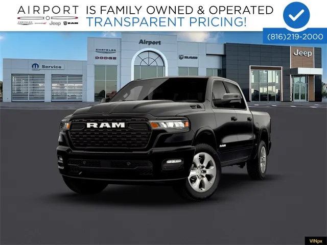 Black 2026 Ram 1500 Big Horn/Lone Star for sale in Platte City, MO