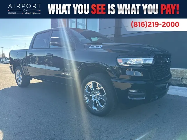 Black 2026 Ram 1500 Big Horn/Lone Star for sale in Platte City, MO