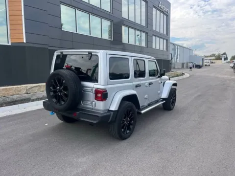 Another view of 2022 Jeep Wrangler Unlimited Sahara 4xe for sale in Platte City, MO at Airport Chrysler Dodge Jeep Ram