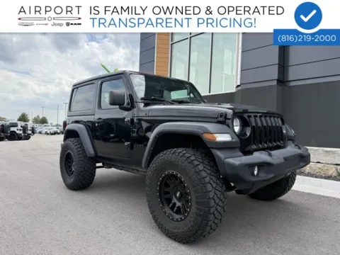 Black 2023 Jeep Wrangler Sport S for sale in Platte City, MO