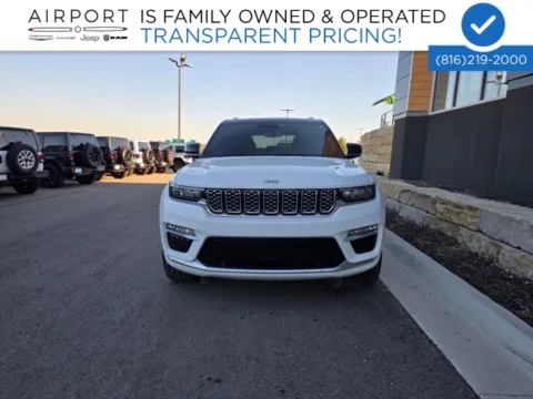 White 2022 Jeep Grand Cherokee Summit for sale in Platte City, MO