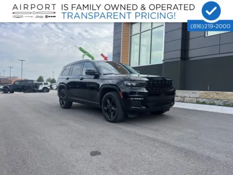Black 2022 Jeep Grand Cherokee L Limited for sale in Platte City, MO