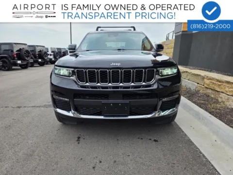 Black 2022 Jeep Grand Cherokee L Limited for sale in Platte City, MO