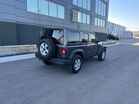 Another view of 2022 Jeep Wrangler Unlimited Sport S for sale in Platte City, MO at Airport Chrysler Dodge Jeep Ram