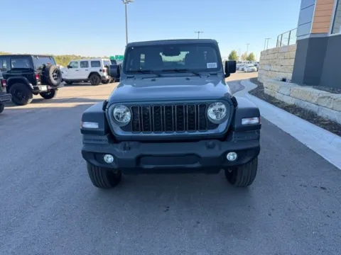 Photos of 2026 Jeep Wrangler Sport S for sale in Platte City, MO at Airport Chrysler Dodge Jeep Ram