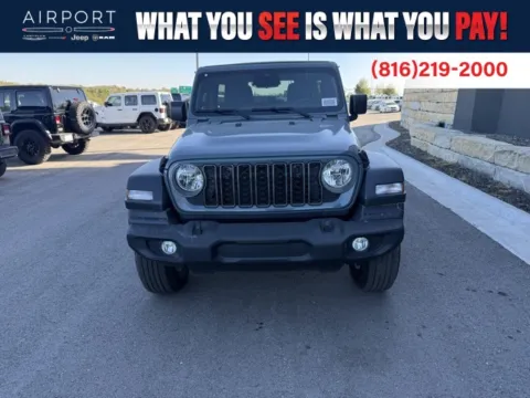 Gray 2026 Jeep Wrangler Sport S for sale in Platte City, MO