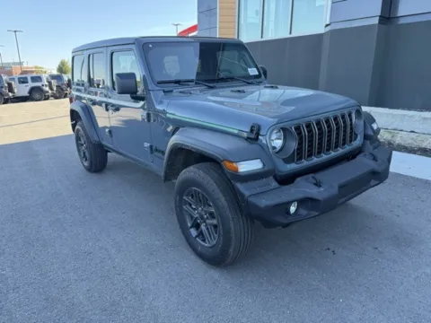 Photos of 2026 Jeep Wrangler Sport S for sale in Platte City, MO at Airport Chrysler Dodge Jeep Ram