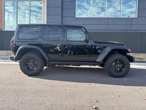 Photos of 2026 Jeep Wrangler Willys for sale in Platte City, MO at Airport Chrysler Dodge Jeep Ram