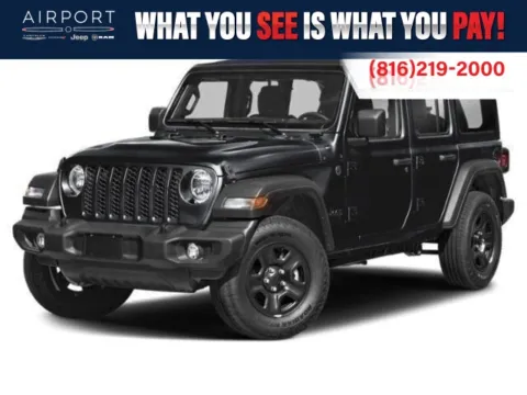 Black 2026 Jeep Wrangler Willys for sale in Platte City, MO