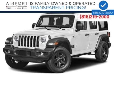 White 2026 Jeep Wrangler Sahara for sale in Platte City, MO