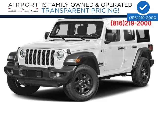 White 2026 Jeep Wrangler Sahara for sale in Platte City, MO