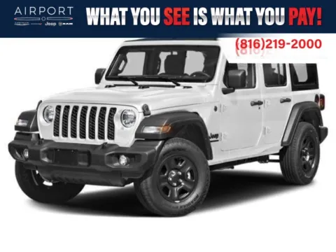 White 2026 Jeep Wrangler Sahara for sale in Platte City, MO