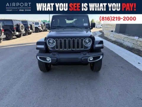 Black 2026 Jeep Wrangler Sahara for sale in Platte City, MO