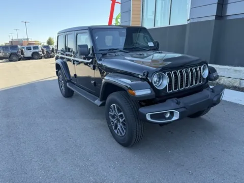 Photos of 2026 Jeep Wrangler Sahara for sale in Platte City, MO at Airport Chrysler Dodge Jeep Ram