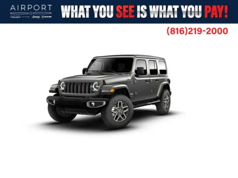 Beige 2026 Jeep Wrangler Sahara for sale in Platte City, MO