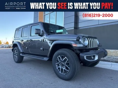 Beige 2026 Jeep Wrangler Sahara for sale in Platte City, MO