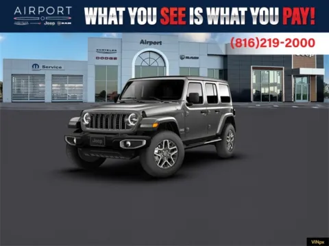 Gold 2026 Jeep Wrangler Sahara for sale in Platte City, MO