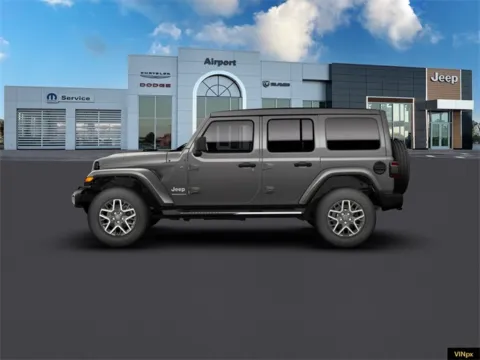 Another view of 2026 Jeep Wrangler Sahara for sale in Platte City, MO at Airport Chrysler Dodge Jeep Ram