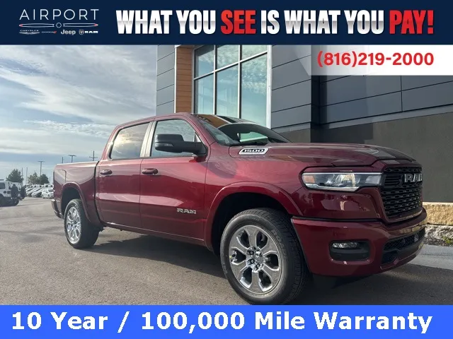Red 2026 Ram 1500 Big Horn/Lone Star for sale in Platte City, MO
