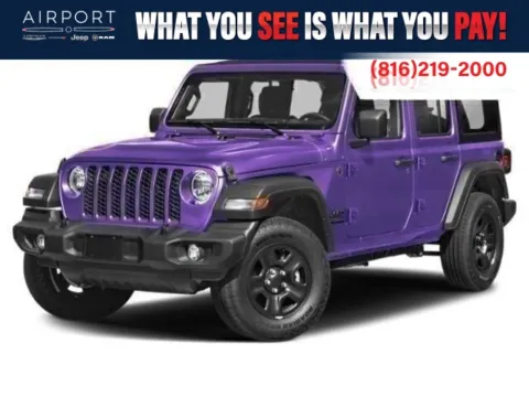 Purple 2026 Jeep Wrangler Rubicon X for sale in Platte City, MO