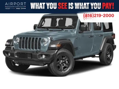 Blue 2026 Jeep Wrangler Rubicon X for sale in Platte City, MO