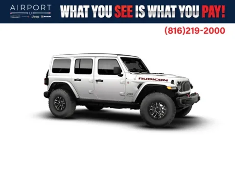 White 2026 Jeep Wrangler Rubicon X for sale in Platte City, MO