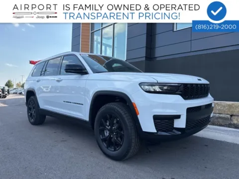 White 2025 Jeep Grand Cherokee L Altitude X for sale in Platte City, MO